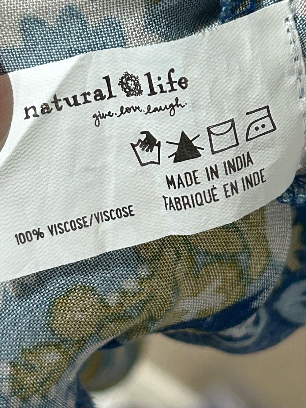 Natural Life Maylin Maxi Printed Skirt , Small - Picture 6 of 6